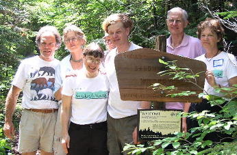 Sandwich Range Wilderness Boundary Marker